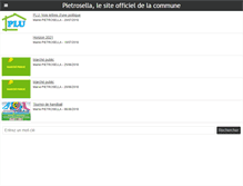 Tablet Screenshot of pietrosella.fr